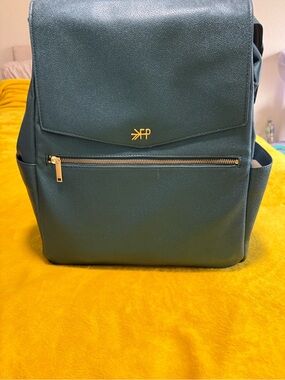 Freshly Picked Teal Backpack with Gold Hardware